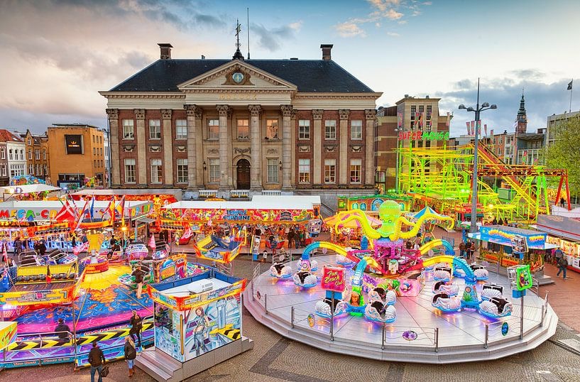 Mei Kermis Groningen Grote Markt